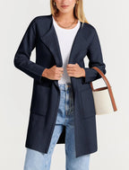 Women's Open Front Knit Cardigan